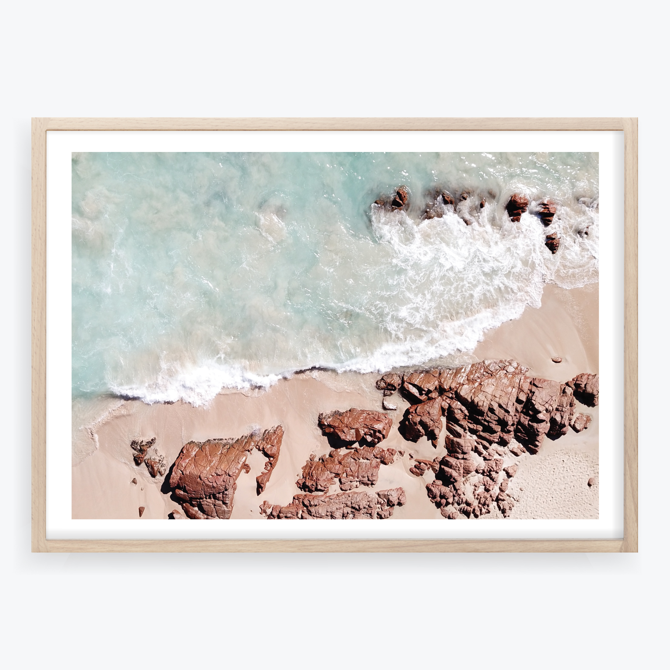 The Back Beach Giclee Art Print