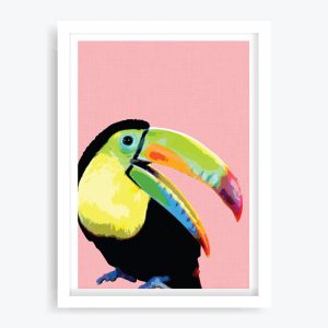 Tropical Toucan Art Print