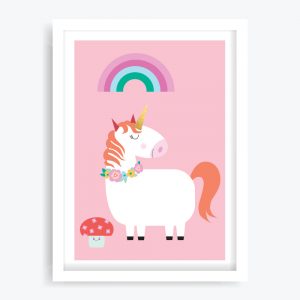 Magical Unicorn Art Print