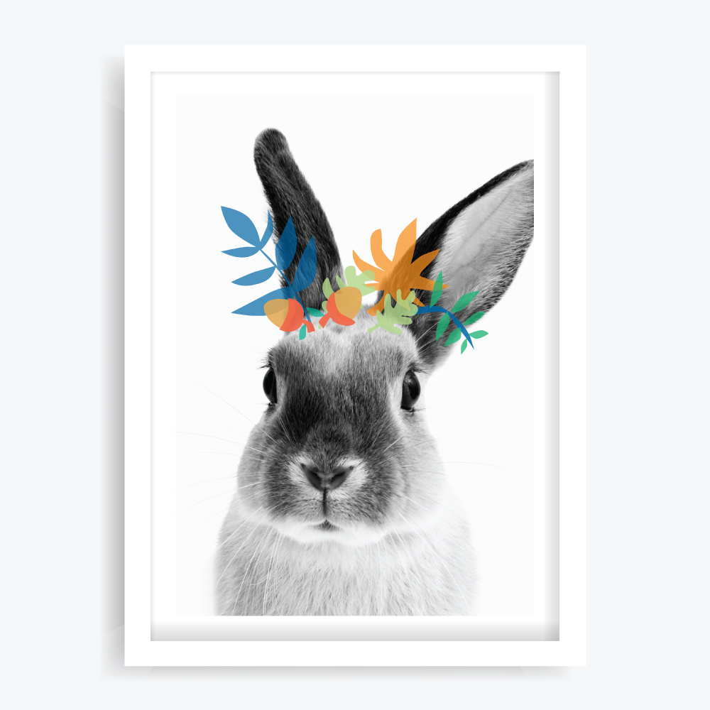 Bunny Boy Art Print