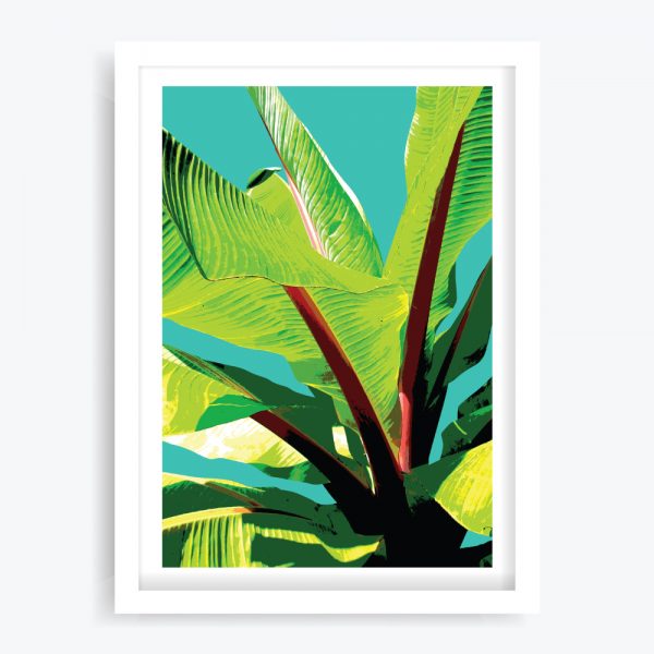 Banana Palms #3 Art Print