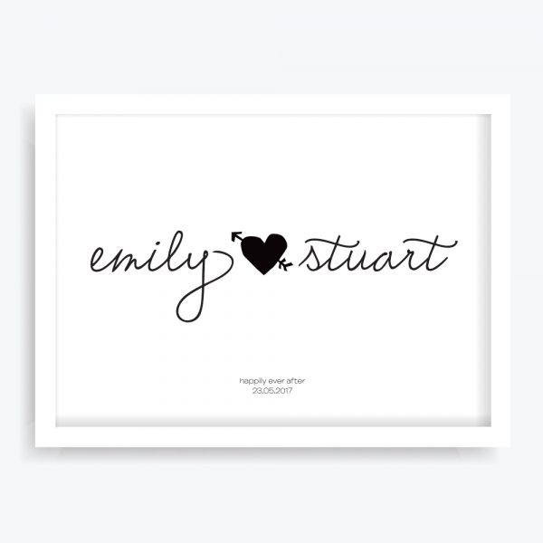 Happily Ever After Custom Art Print